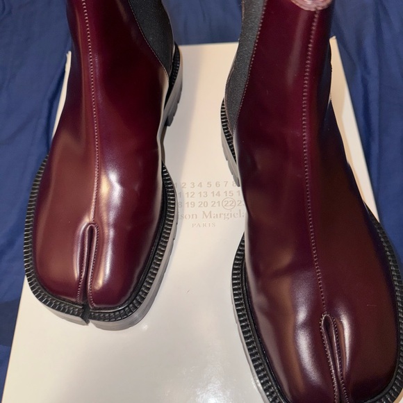 Maison Martin Margiela leather Tabi boots